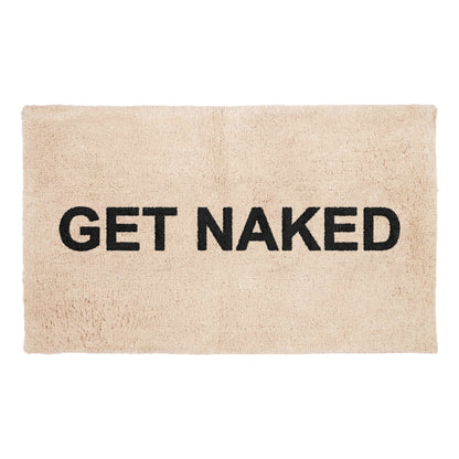 100% Organic Cotton Custom Bath Rug - Beige