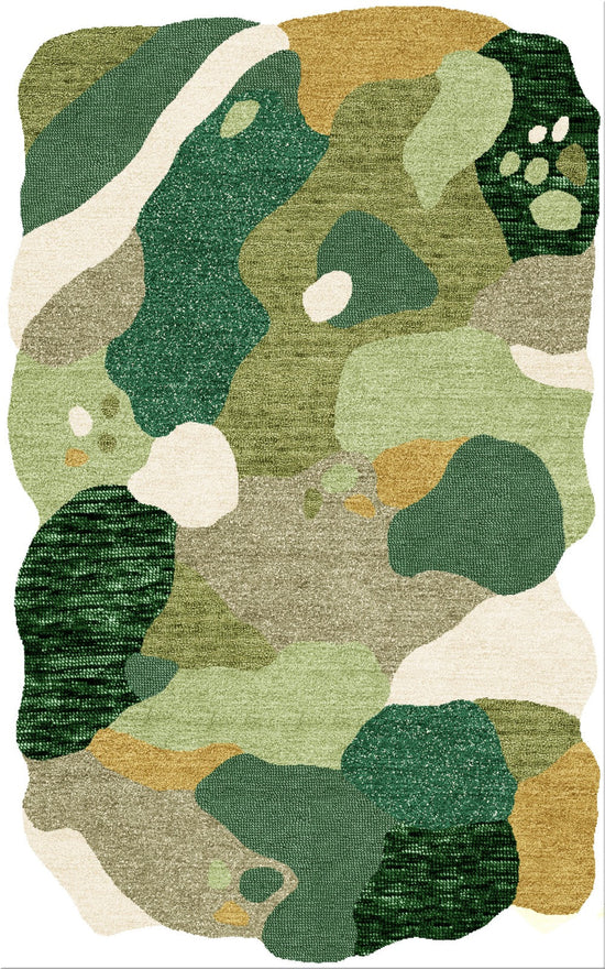 Organic Wool Viscose Rug