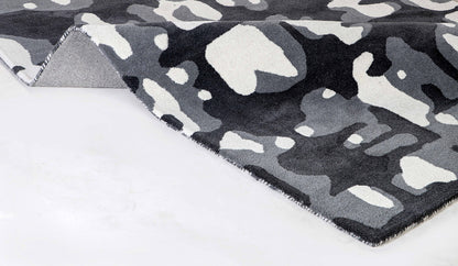 Abstract Wool Rug