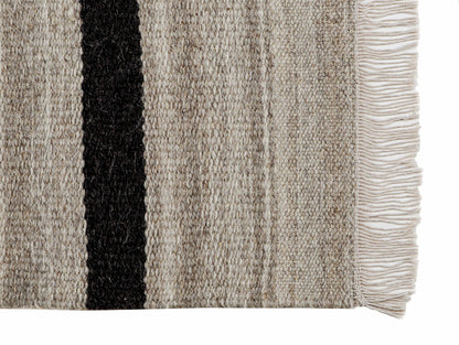 Bar Wool Flatweave Rug